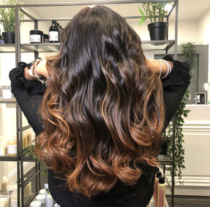 autumn balayage