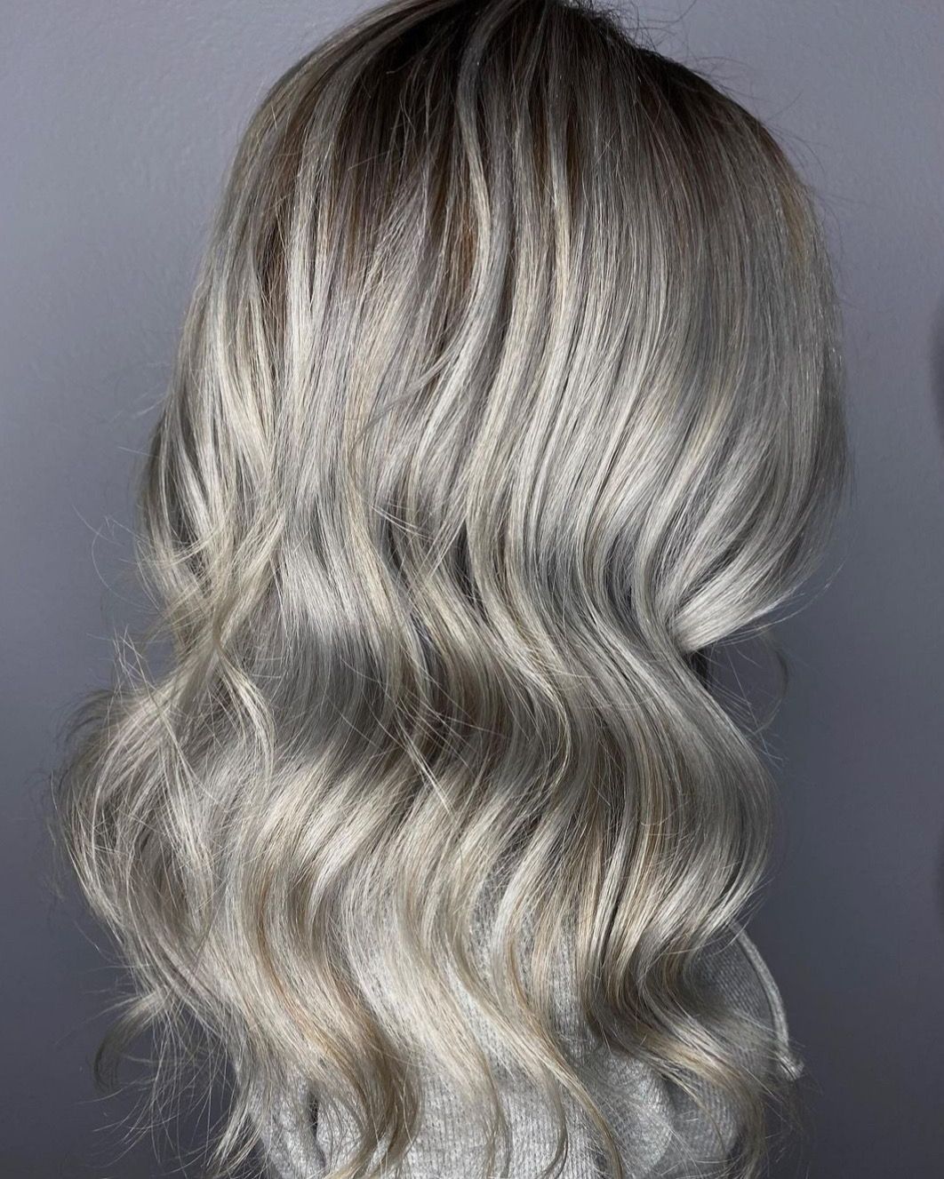 grey highlights