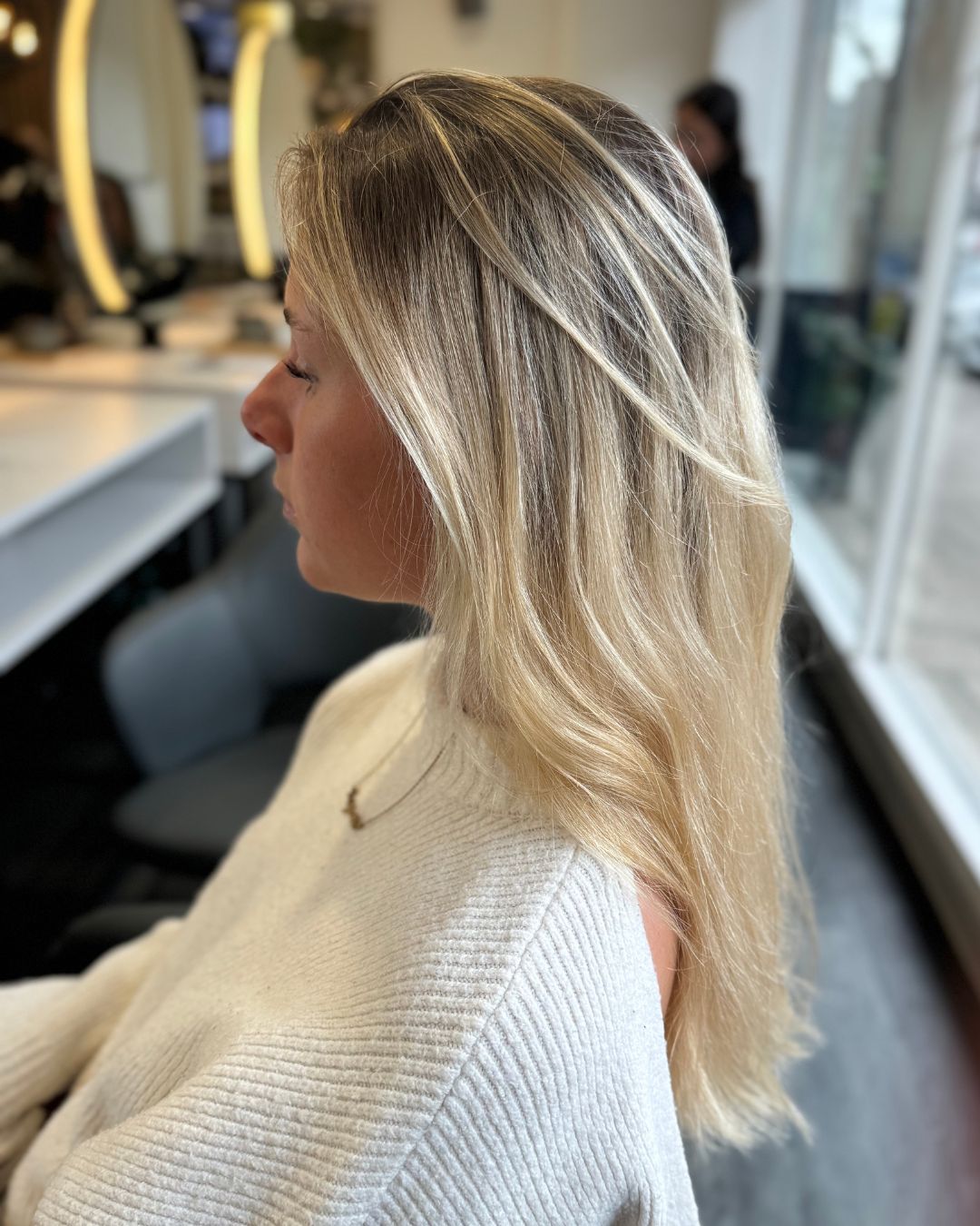 Before highlights NOCO Hair Bristol