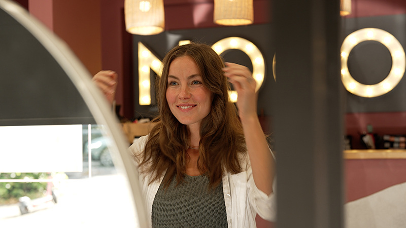 Happy client at NOCO Hair Bristol