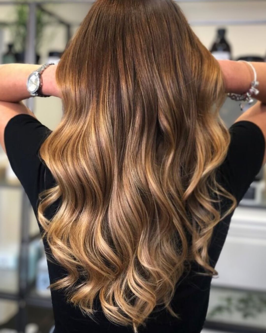 Copper balayage hair colour at NOCO Hair Bristol